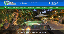 Desktop Screenshot of decorativepoolsinc.com